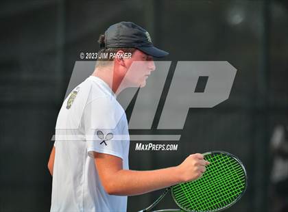 Thumbnail 2 in Kaufman vs Wimberly (UIL 4A Boys Team Tennis Finals) photogallery.