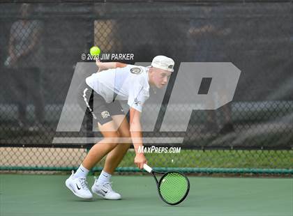 Thumbnail 3 in Kaufman vs Wimberly (UIL 4A Boys Team Tennis Finals) photogallery.