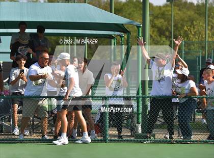 Thumbnail 1 in Kaufman vs Wimberly (UIL 4A Boys Team Tennis Finals) photogallery.