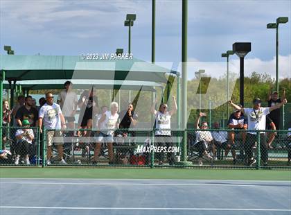 Thumbnail 3 in Kaufman vs Wimberly (UIL 4A Boys Team Tennis Finals) photogallery.