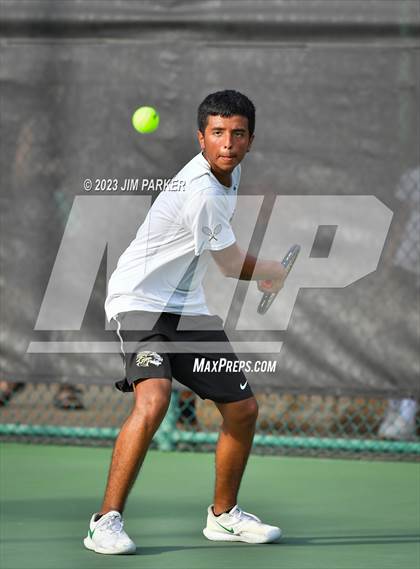Thumbnail 1 in Kaufman vs Wimberly (UIL 4A Boys Team Tennis Finals) photogallery.
