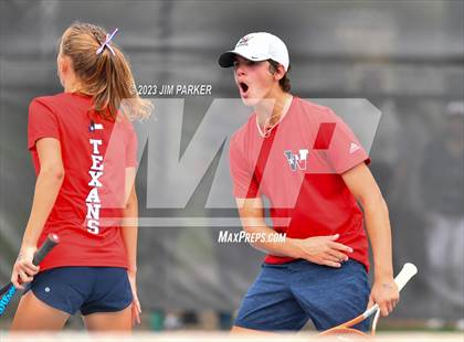 Thumbnail 1 in Kaufman vs Wimberly (UIL 4A Boys Team Tennis Finals) photogallery.