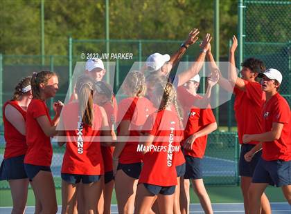 Thumbnail 3 in Kaufman vs Wimberly (UIL 4A Boys Team Tennis Finals) photogallery.