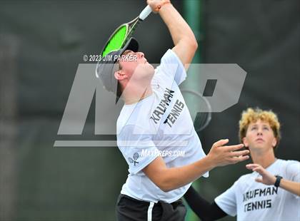 Thumbnail 1 in Kaufman vs Wimberly (UIL 4A Boys Team Tennis Finals) photogallery.