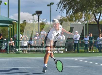 Thumbnail 3 in Kaufman vs Wimberly (UIL 4A Boys Team Tennis Finals) photogallery.