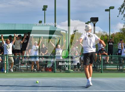 Thumbnail 3 in Kaufman vs Wimberly (UIL 4A Boys Team Tennis Finals) photogallery.