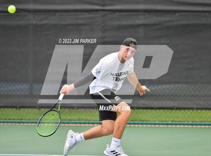 Thumbnail 1 in Kaufman vs Wimberly (UIL 4A Boys Team Tennis Finals) photogallery.