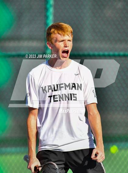 Thumbnail 3 in Kaufman vs Wimberly (UIL 4A Boys Team Tennis Finals) photogallery.