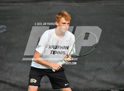 Thumbnail 2 in Kaufman vs Wimberly (UIL 4A Boys Team Tennis Finals) photogallery.