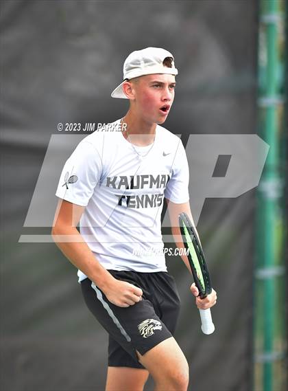 Thumbnail 3 in Kaufman vs Wimberly (UIL 4A Boys Team Tennis Finals) photogallery.