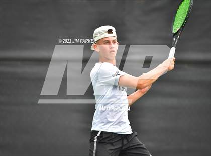 Thumbnail 2 in Kaufman vs Wimberly (UIL 4A Boys Team Tennis Finals) photogallery.