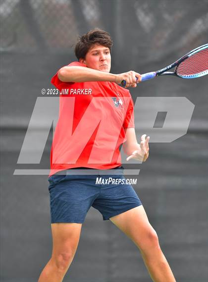 Thumbnail 1 in Kaufman vs Wimberly (UIL 4A Boys Team Tennis Finals) photogallery.