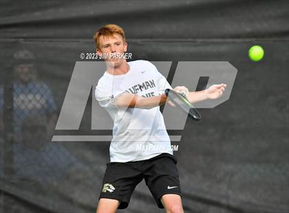 Thumbnail 1 in Kaufman vs Wimberly (UIL 4A Boys Team Tennis Finals) photogallery.