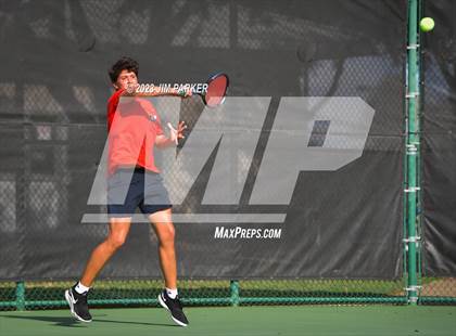 Thumbnail 1 in Kaufman vs Wimberly (UIL 4A Boys Team Tennis Finals) photogallery.