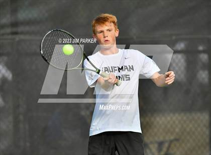 Thumbnail 1 in Kaufman vs Wimberly (UIL 4A Boys Team Tennis Finals) photogallery.