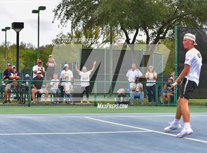 Thumbnail 3 in Kaufman vs Wimberly (UIL 4A Boys Team Tennis Finals) photogallery.