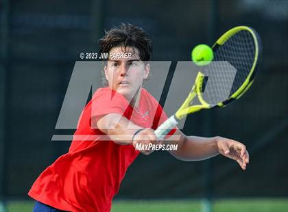 Thumbnail 1 in Kaufman vs Wimberly (UIL 4A Boys Team Tennis Finals) photogallery.