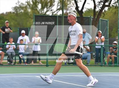 Thumbnail 3 in Kaufman vs Wimberly (UIL 4A Boys Team Tennis Finals) photogallery.