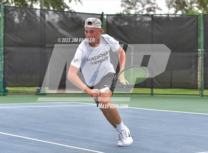 Thumbnail 2 in Kaufman vs Wimberly (UIL 4A Boys Team Tennis Finals) photogallery.
