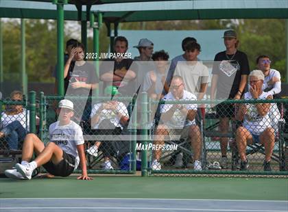 Thumbnail 2 in Kaufman vs Wimberly (UIL 4A Boys Team Tennis Finals) photogallery.