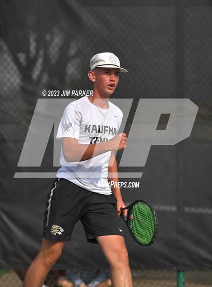 Thumbnail 3 in Kaufman vs Wimberly (UIL 4A Boys Team Tennis Finals) photogallery.