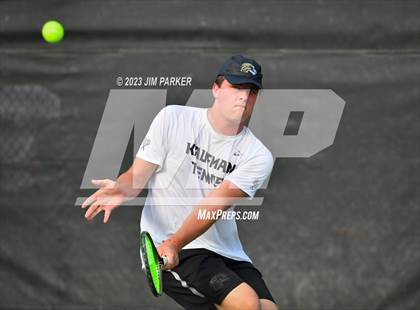 Thumbnail 2 in Kaufman vs Wimberly (UIL 4A Boys Team Tennis Finals) photogallery.
