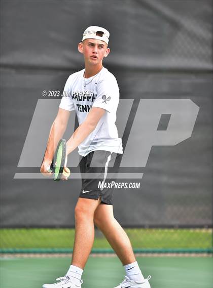 Thumbnail 3 in Kaufman vs Wimberly (UIL 4A Boys Team Tennis Finals) photogallery.