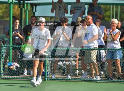 Thumbnail 2 in Kaufman vs Wimberly (UIL 4A Boys Team Tennis Finals) photogallery.