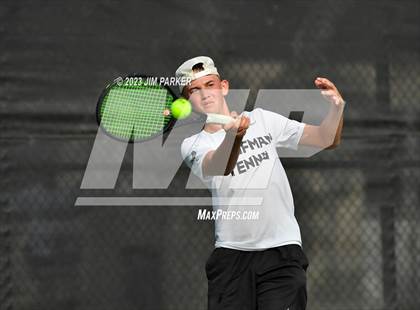 Thumbnail 2 in Kaufman vs Wimberly (UIL 4A Boys Team Tennis Finals) photogallery.