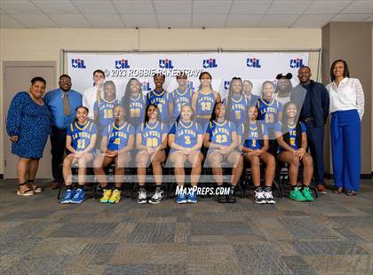 Thumbnail 2 in Glen Rose vs. La Vega (UIL 4A Basketball State Semifinal) photogallery.