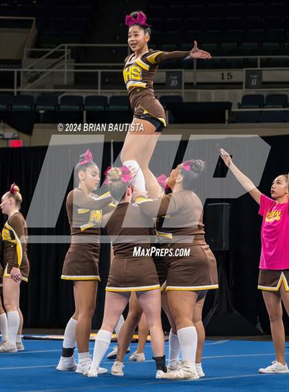Thumbnail 1 in HHSAA Cheer Championships photogallery.