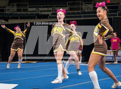Thumbnail 2 in HHSAA Cheer Championships photogallery.