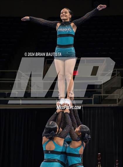 Thumbnail 2 in HHSAA Cheer Championships photogallery.