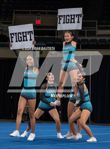 Thumbnail 3 in HHSAA Cheer Championships photogallery.
