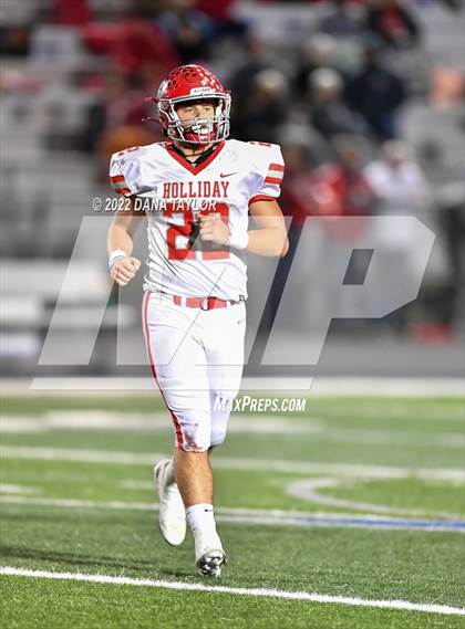 Thumbnail 1 in Holliday vs Scurry-Rosser (UIL 3A-2 Area Playoff) photogallery.