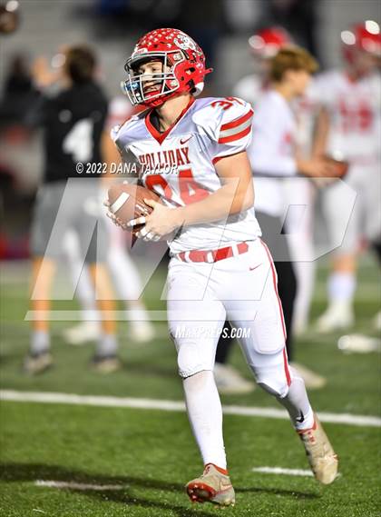 Thumbnail 1 in Holliday vs Scurry-Rosser (UIL 3A-2 Area Playoff) photogallery.