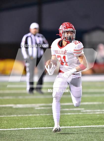 Thumbnail 1 in Holliday vs Scurry-Rosser (UIL 3A-2 Area Playoff) photogallery.
