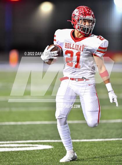 Thumbnail 3 in Holliday vs Scurry-Rosser (UIL 3A-2 Area Playoff) photogallery.