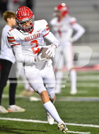 Thumbnail 3 in Holliday vs Scurry-Rosser (UIL 3A-2 Area Playoff) photogallery.