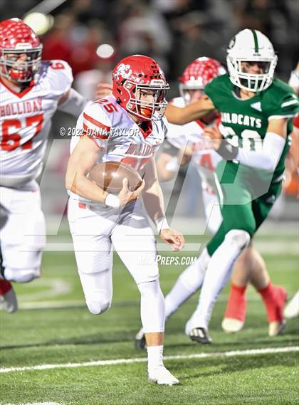 Thumbnail 1 in Holliday vs Scurry-Rosser (UIL 3A-2 Area Playoff) photogallery.