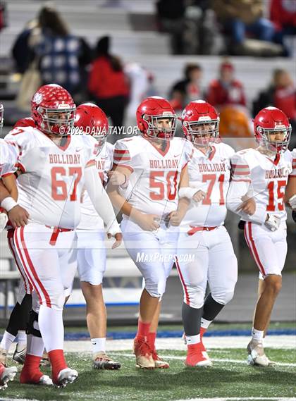 Thumbnail 1 in Holliday vs Scurry-Rosser (UIL 3A-2 Area Playoff) photogallery.