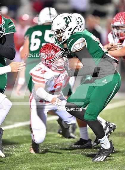 Thumbnail 3 in Holliday vs Scurry-Rosser (UIL 3A-2 Area Playoff) photogallery.