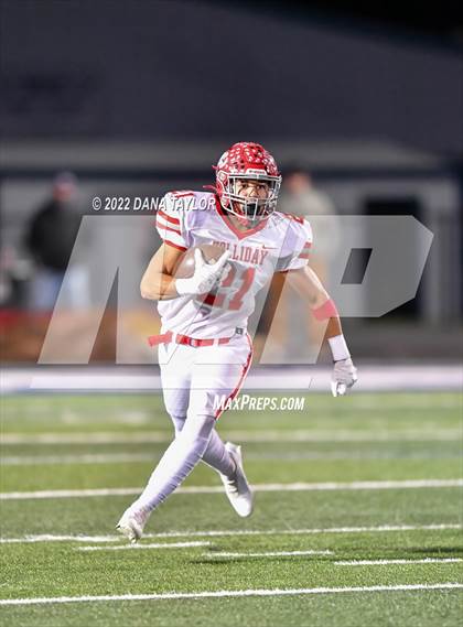 Thumbnail 3 in Holliday vs Scurry-Rosser (UIL 3A-2 Area Playoff) photogallery.