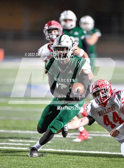 Thumbnail 2 in Holliday vs Scurry-Rosser (UIL 3A-2 Area Playoff) photogallery.