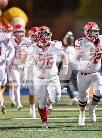 Thumbnail 2 in Holliday vs Scurry-Rosser (UIL 3A-2 Area Playoff) photogallery.