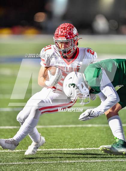 Thumbnail 3 in Holliday vs Scurry-Rosser (UIL 3A-2 Area Playoff) photogallery.