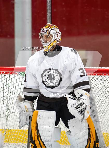 Thumbnail 2 in Winchendon vs Brunswick School (St. Sebastian's Christmas Tournament) photogallery.