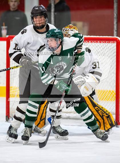 Thumbnail 2 in Winchendon vs Brunswick School (St. Sebastian's Christmas Tournament) photogallery.