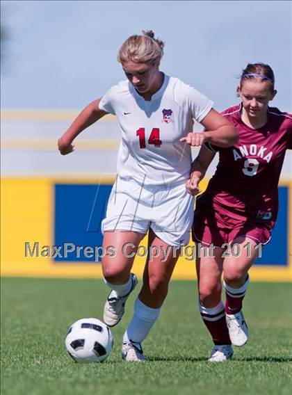 Thumbnail 1 in Anoka vs Orono (Challenge Cup Tournament) photogallery.