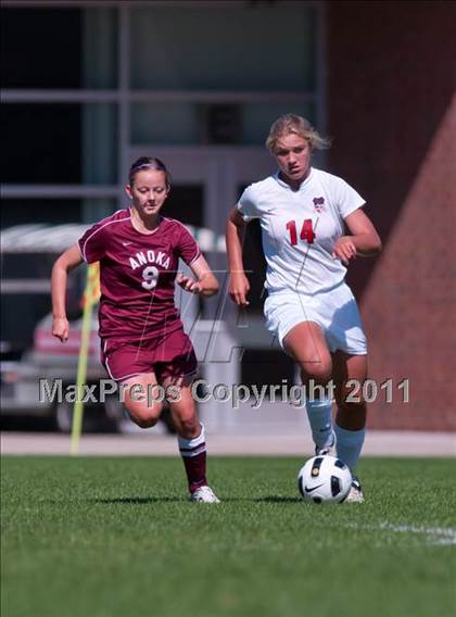 Thumbnail 2 in Anoka vs Orono (Challenge Cup Tournament) photogallery.